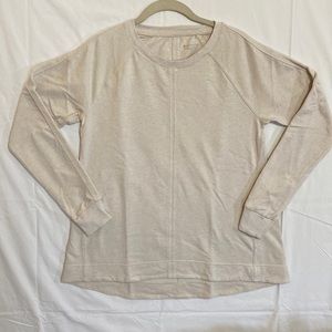 NWOT Athleta Farallon Oatmeal Swing Sweatshirt- S